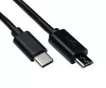 USB 3.1 Cable C to micro B, black, 2,00m